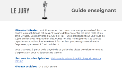 Guide le jury cover